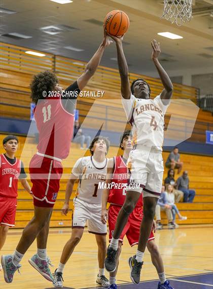 Thumbnail 2 in Salpointe Catholic vs North (PXU Coyote Classic) photogallery.