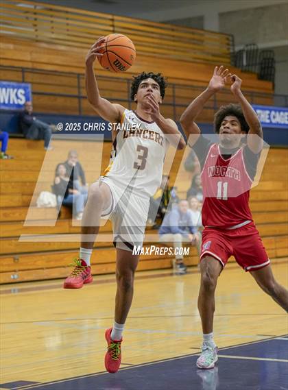 Thumbnail 2 in Salpointe Catholic vs North (PXU Coyote Classic) photogallery.