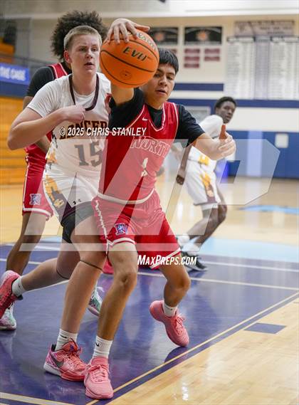 Thumbnail 2 in Salpointe Catholic vs North (PXU Coyote Classic) photogallery.