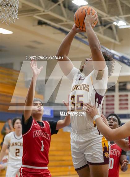 Thumbnail 3 in Salpointe Catholic vs North (PXU Coyote Classic) photogallery.