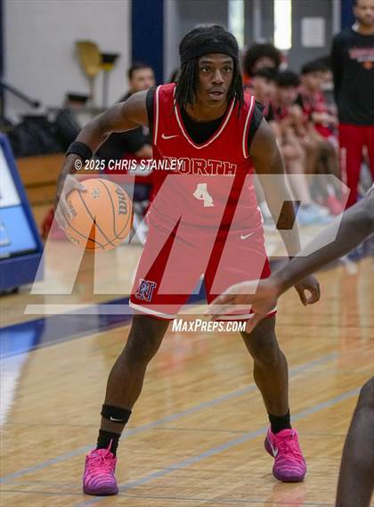 Thumbnail 2 in Salpointe Catholic vs North (PXU Coyote Classic) photogallery.