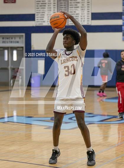 Thumbnail 2 in Salpointe Catholic vs North (PXU Coyote Classic) photogallery.