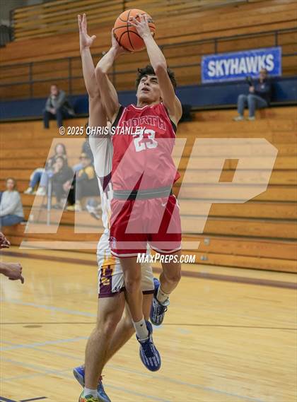 Thumbnail 2 in Salpointe Catholic vs North (PXU Coyote Classic) photogallery.