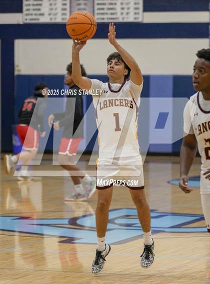 Thumbnail 1 in Salpointe Catholic vs North (PXU Coyote Classic) photogallery.