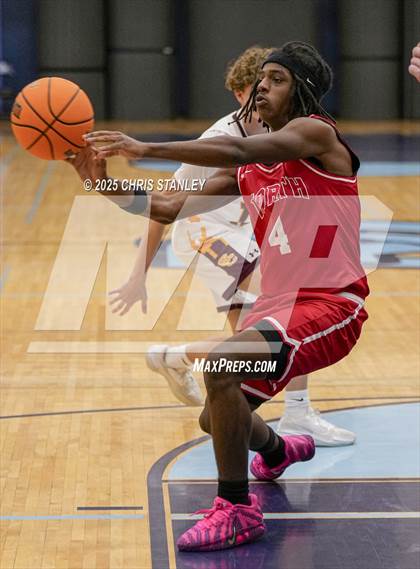 Thumbnail 1 in Salpointe Catholic vs North (PXU Coyote Classic) photogallery.