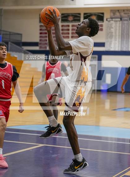 Thumbnail 2 in Salpointe Catholic vs North (PXU Coyote Classic) photogallery.