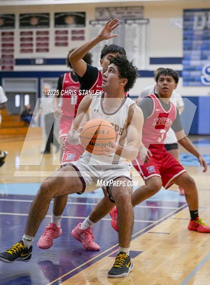 Thumbnail 3 in Salpointe Catholic vs North (PXU Coyote Classic) photogallery.