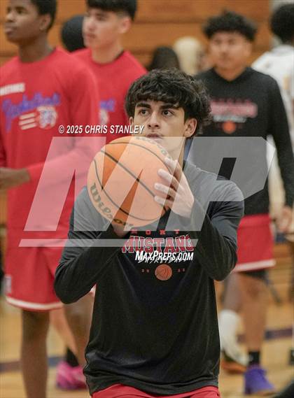 Thumbnail 2 in Salpointe Catholic vs North (PXU Coyote Classic) photogallery.