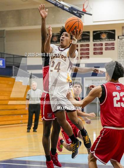 Thumbnail 2 in Salpointe Catholic vs North (PXU Coyote Classic) photogallery.