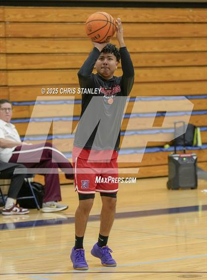 Thumbnail 1 in Salpointe Catholic vs North (PXU Coyote Classic) photogallery.