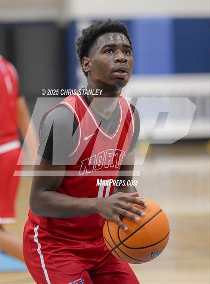 Thumbnail 2 in Salpointe Catholic vs North (PXU Coyote Classic) photogallery.