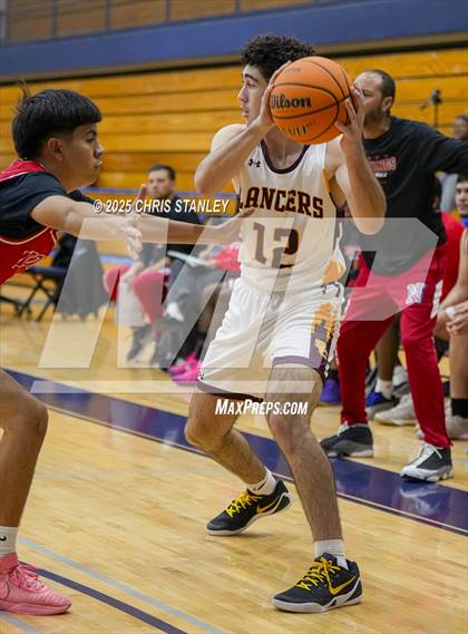 Thumbnail 2 in Salpointe Catholic vs North (PXU Coyote Classic) photogallery.
