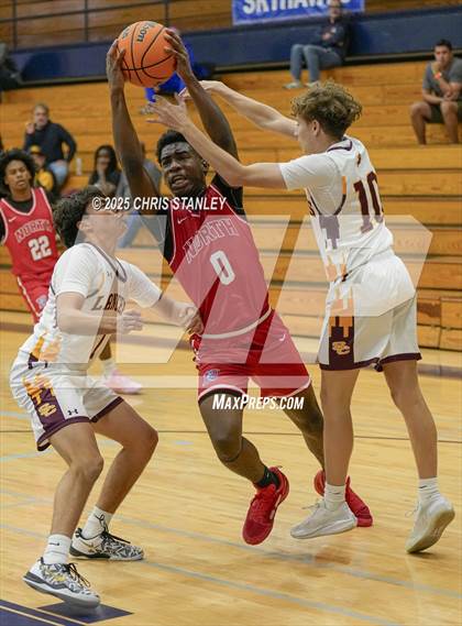 Thumbnail 2 in Salpointe Catholic vs North (PXU Coyote Classic) photogallery.