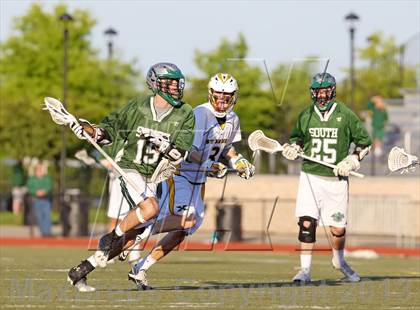 Thumbnail 3 in South Oldham @ St. Xavier (KYLAX Quarterfinal) photogallery.