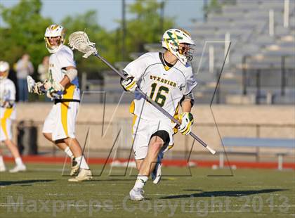 Thumbnail 1 in South Oldham @ St. Xavier (KYLAX Quarterfinal) photogallery.