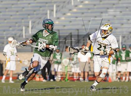 Thumbnail 1 in South Oldham @ St. Xavier (KYLAX Quarterfinal) photogallery.