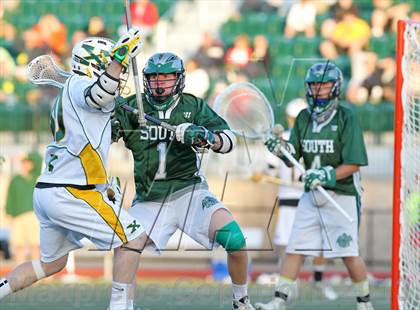 Thumbnail 1 in South Oldham @ St. Xavier (KYLAX Quarterfinal) photogallery.