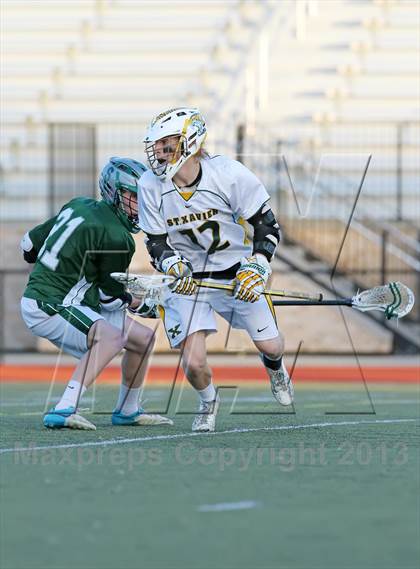 Thumbnail 3 in South Oldham @ St. Xavier (KYLAX Quarterfinal) photogallery.