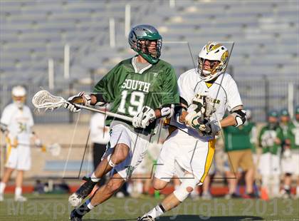 Thumbnail 1 in South Oldham @ St. Xavier (KYLAX Quarterfinal) photogallery.