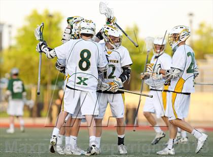 Thumbnail 3 in South Oldham @ St. Xavier (KYLAX Quarterfinal) photogallery.