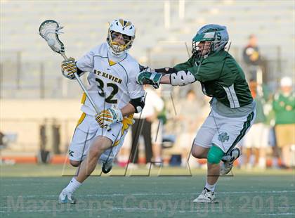Thumbnail 3 in South Oldham @ St. Xavier (KYLAX Quarterfinal) photogallery.