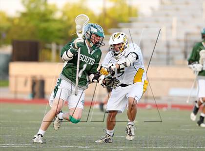 Thumbnail 1 in South Oldham @ St. Xavier (KYLAX Quarterfinal) photogallery.