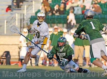 Thumbnail 3 in South Oldham @ St. Xavier (KYLAX Quarterfinal) photogallery.