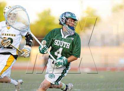 Thumbnail 2 in South Oldham @ St. Xavier (KYLAX Quarterfinal) photogallery.