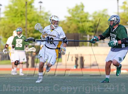 Thumbnail 1 in South Oldham @ St. Xavier (KYLAX Quarterfinal) photogallery.