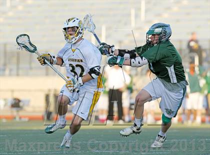 Thumbnail 1 in South Oldham @ St. Xavier (KYLAX Quarterfinal) photogallery.