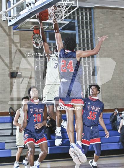 Thumbnail 3 in St. Francis Prep vs Xaverian (CHSAA Spring Tournament) photogallery.