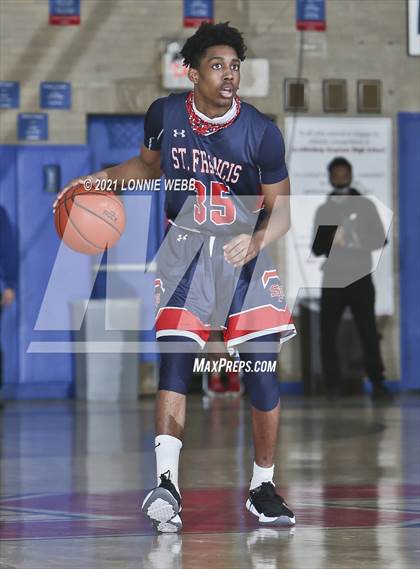 Thumbnail 2 in St. Francis Prep vs Xaverian (CHSAA Spring Tournament) photogallery.