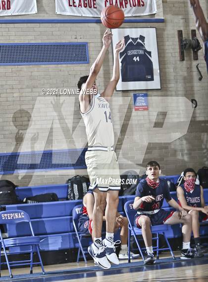 Thumbnail 1 in St. Francis Prep vs Xaverian (CHSAA Spring Tournament) photogallery.