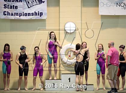 Thumbnail 1 in CHSAA 4A Swimming and Diving Championships (Podium Awards) photogallery.