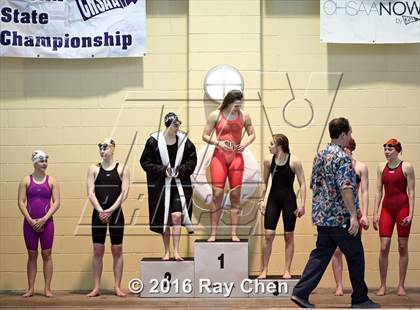 Thumbnail 1 in CHSAA 4A Swimming and Diving Championships (Podium Awards) photogallery.