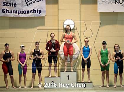 Thumbnail 2 in CHSAA 4A Swimming and Diving Championships (Podium Awards) photogallery.