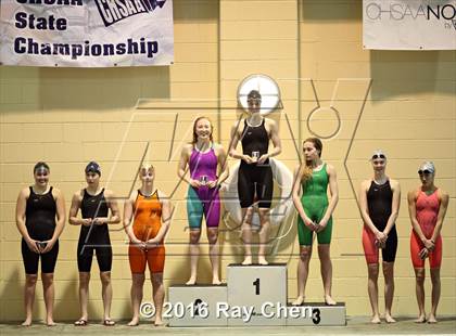 Thumbnail 3 in CHSAA 4A Swimming and Diving Championships (Podium Awards) photogallery.