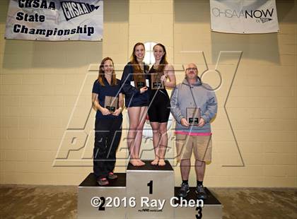 Thumbnail 3 in CHSAA 4A Swimming and Diving Championships (Podium Awards) photogallery.