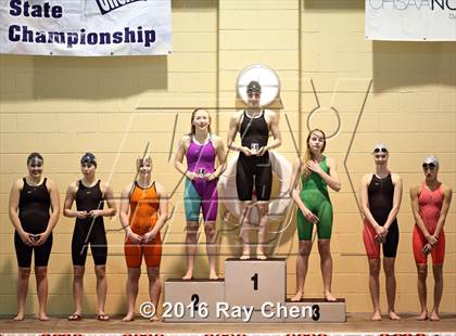 Thumbnail 2 in CHSAA 4A Swimming and Diving Championships (Podium Awards) photogallery.