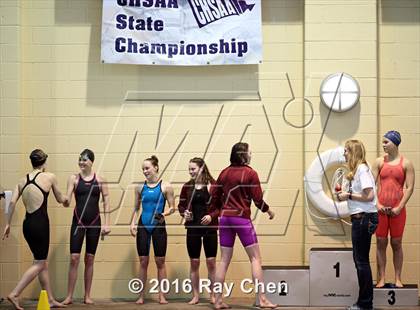 Thumbnail 1 in CHSAA 4A Swimming and Diving Championships (Podium Awards) photogallery.