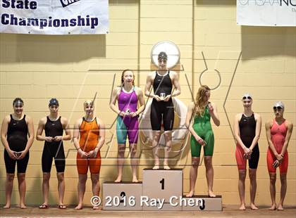 Thumbnail 1 in CHSAA 4A Swimming and Diving Championships (Podium Awards) photogallery.