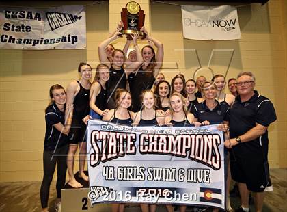 Thumbnail 3 in CHSAA 4A Swimming and Diving Championships (Podium Awards) photogallery.