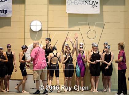 Thumbnail 1 in CHSAA 4A Swimming and Diving Championships (Podium Awards) photogallery.