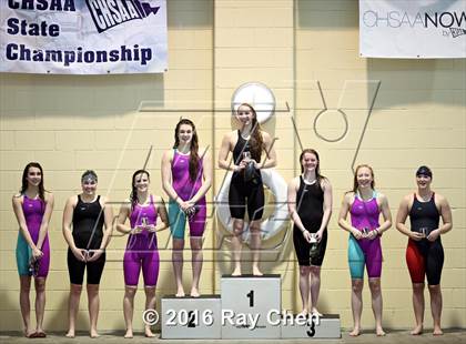 Thumbnail 3 in CHSAA 4A Swimming and Diving Championships (Podium Awards) photogallery.