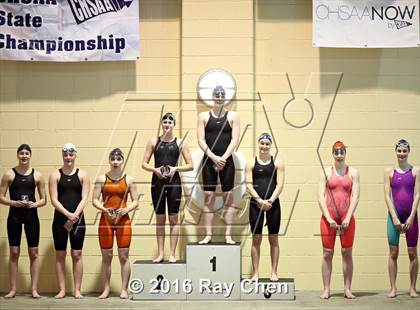 Thumbnail 1 in CHSAA 4A Swimming and Diving Championships (Podium Awards) photogallery.