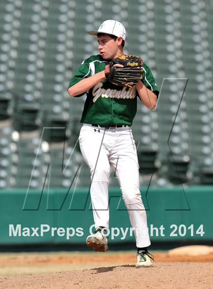 Thumbnail 1 in Hillcrest vs. Greenhill (Lutheran Classic) photogallery.