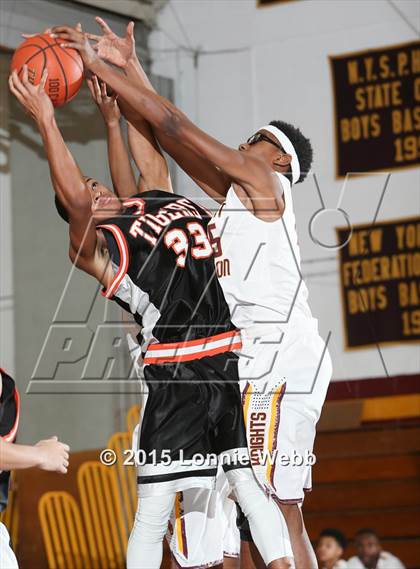 Thumbnail 1 in Mamaroneck vs Mt. Vernon (Coaches vs Cancer Super Classic) photogallery.