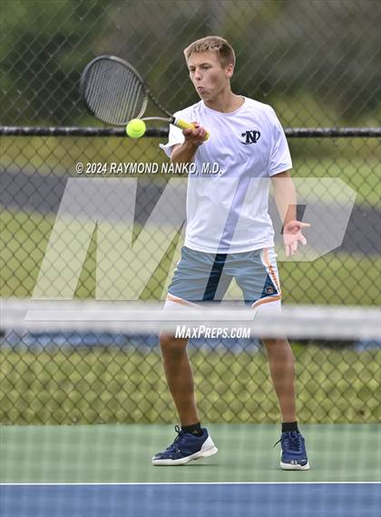 Thumbnail 2 in Muncie Burris vs Norwell (Delta Invitational)  photogallery.