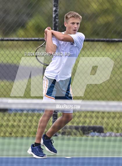 Thumbnail 3 in Muncie Burris vs Norwell (Delta Invitational)  photogallery.