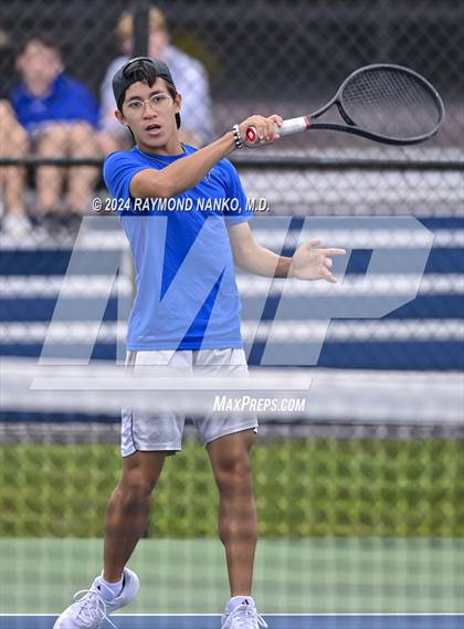 Thumbnail 2 in Muncie Burris vs Norwell (Delta Invitational)  photogallery.